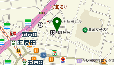 島津山眼科の地図画像