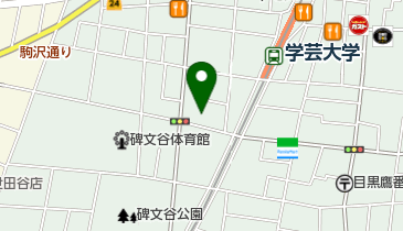 西條クリニック鷹番の地図画像