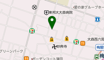 さわむら泌尿器科クリニックの地図画像