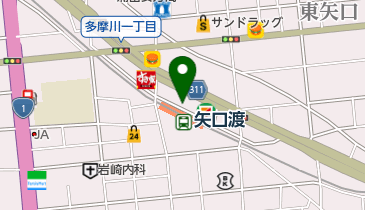 大川こども&内科クリニックの地図画像