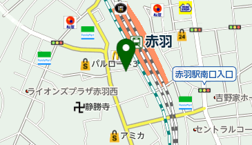 みらいメディカルクリニック赤羽の地図画像