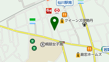 川端皮膚科クリニックの地図画像