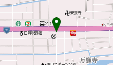 中井内科クリニックの地図画像