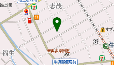 牛浜内科クリニックの地図画像