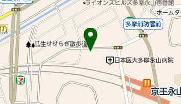 多摩みなみクリニックの地図画像