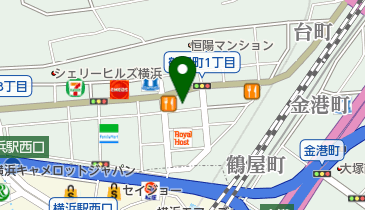 横浜形成美容スキンクリニックの地図画像