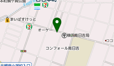 山下整形外科の地図画像