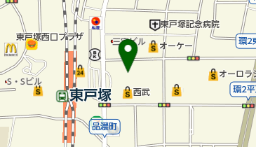 オーロラモール眼科クリニックの地図画像