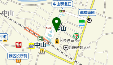 中山北口眼科の地図画像