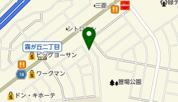 白神医院の地図画像