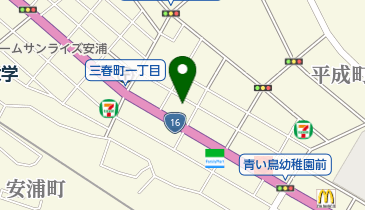 里吉内科クリニックの地図画像