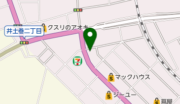 うえだクリニックの地図画像