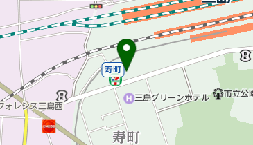 三島心療内科クリニックの地図画像