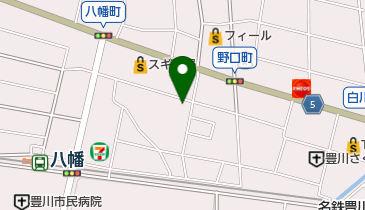 かとう内科医院の地図画像