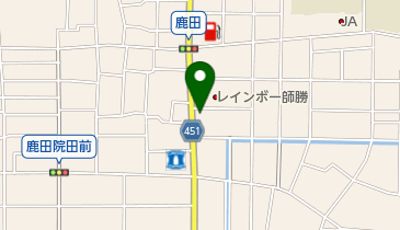 しかつ眼科クリニックの地図画像