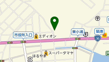 宇野八丁目クリニックの地図画像