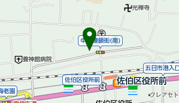 きだに小児科の地図画像