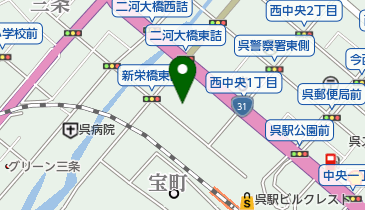 みやび皮膚科クリニックの地図画像