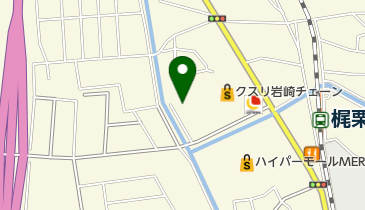 やまおか内科循環器科の地図画像