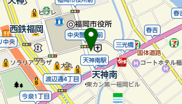 飯尾形成外科クリニックの地図画像