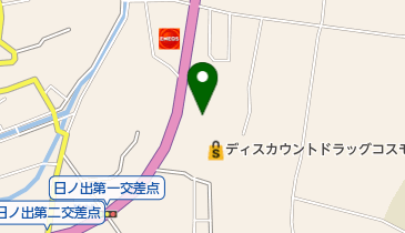 日野内科の地図画像