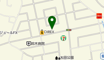 金田耳鼻咽喉科医院の地図画像