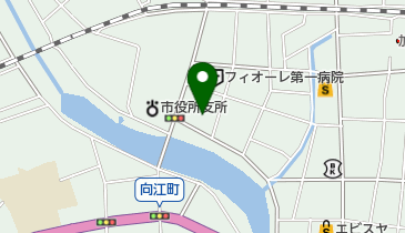西園耳鼻咽喉科クリニックの地図画像