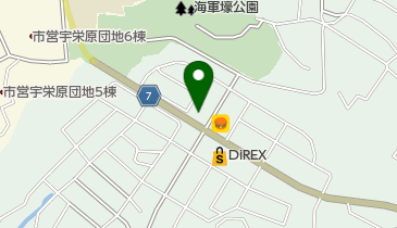 しろま小児科医院の地図画像