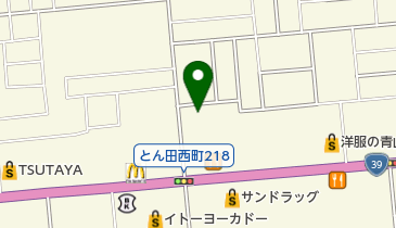 國分皮膚科の地図画像