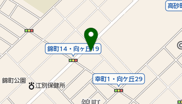 江別大木眼科クリニックの地図画像