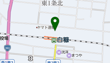 しらぬかクリニックの地図画像