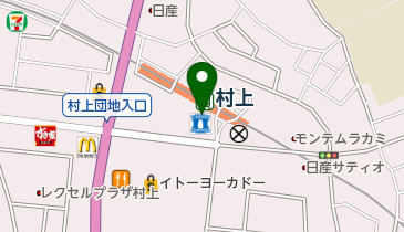 八千代村上整形外科の地図画像