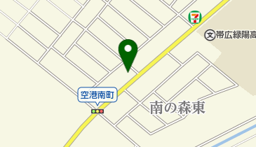 帯広南の森クリニックの地図画像