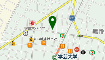 たかばん眼科クリニックの地図画像