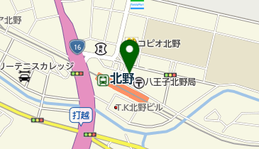 北野メンタルクリニックの地図画像
