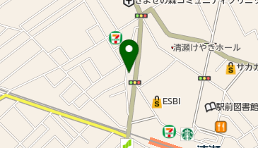 清瀬診療所の地図画像