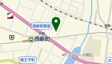 山本内科の地図画像