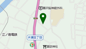 湘南内科の地図画像