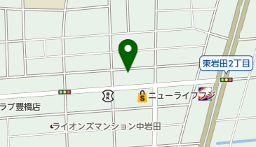 東岩田いとうクリニックの地図画像