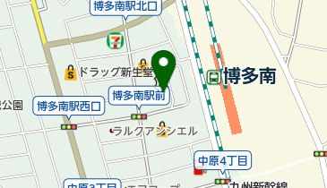 なかの眼科クリニックの地図画像