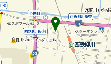 やながわクリニックの地図画像