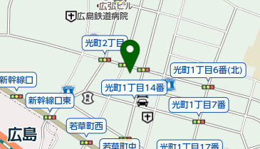 広島アレルギー呼吸器クリニックの地図画像