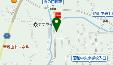 松田脳神経外科の地図画像