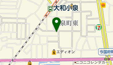 おおさかクリニックの地図画像