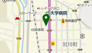 清原龍内科の地図画像