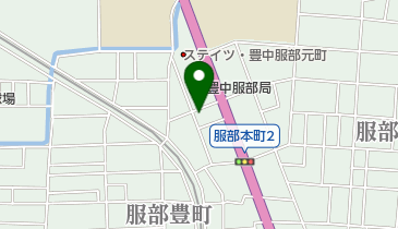 奥田内科クリニックの地図画像