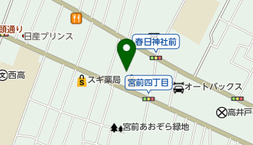 井の頭通りこう門科胃腸科の地図画像