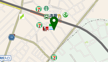 清瀬内科クリニックの地図画像