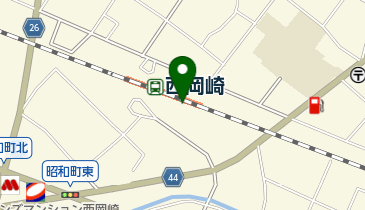 葵クリニック西岡崎の地図画像