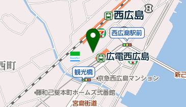 己斐杉本クリニックの地図画像